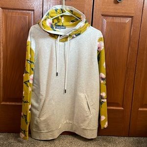 Floral hoodie